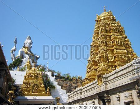 Tample Of God Shiva In Murudeshvar, India
