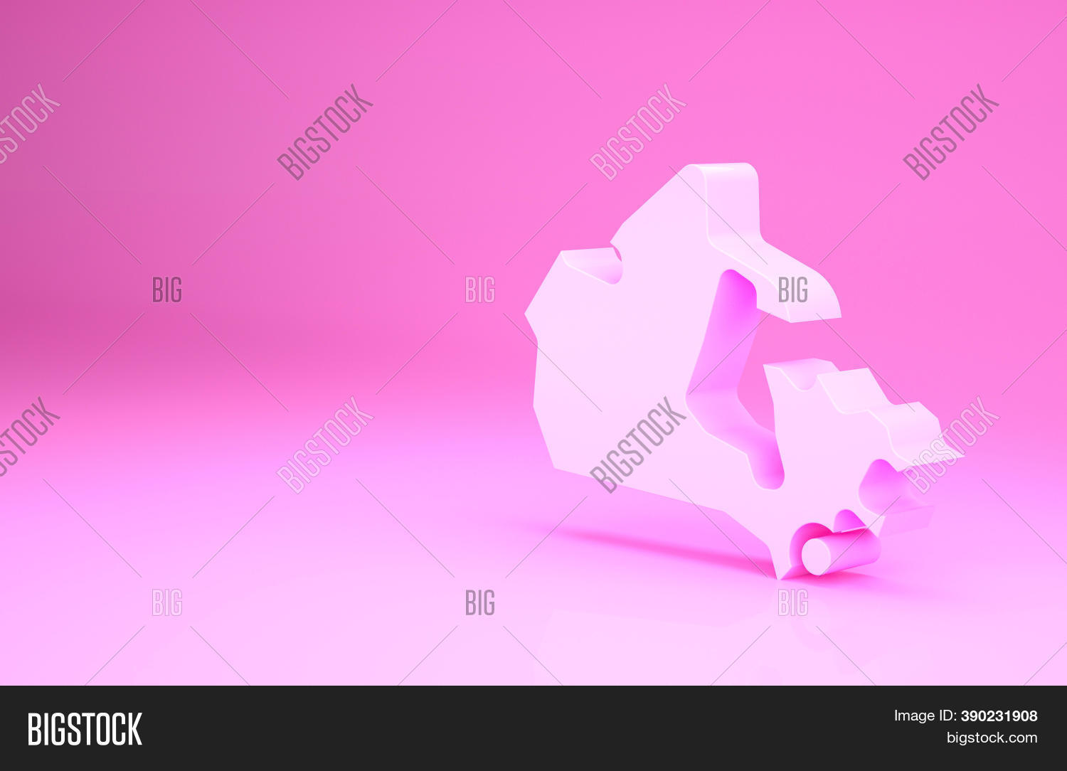 Pink Canada Map Icon Image & Photo (Free Trial) Bigstock