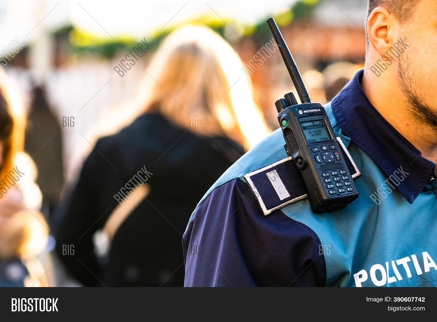 Police Officer Holding Image & Photo (Free Trial) Bigstock