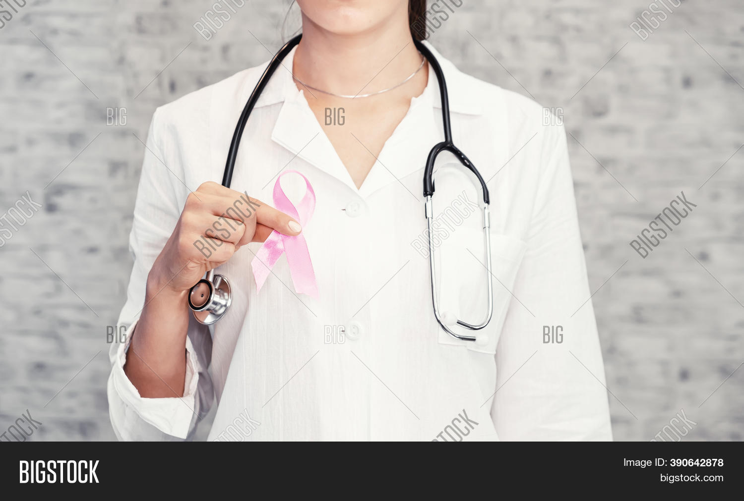 Doctor Pink Ribbon Image & Photo (Free Trial) | Bigstock