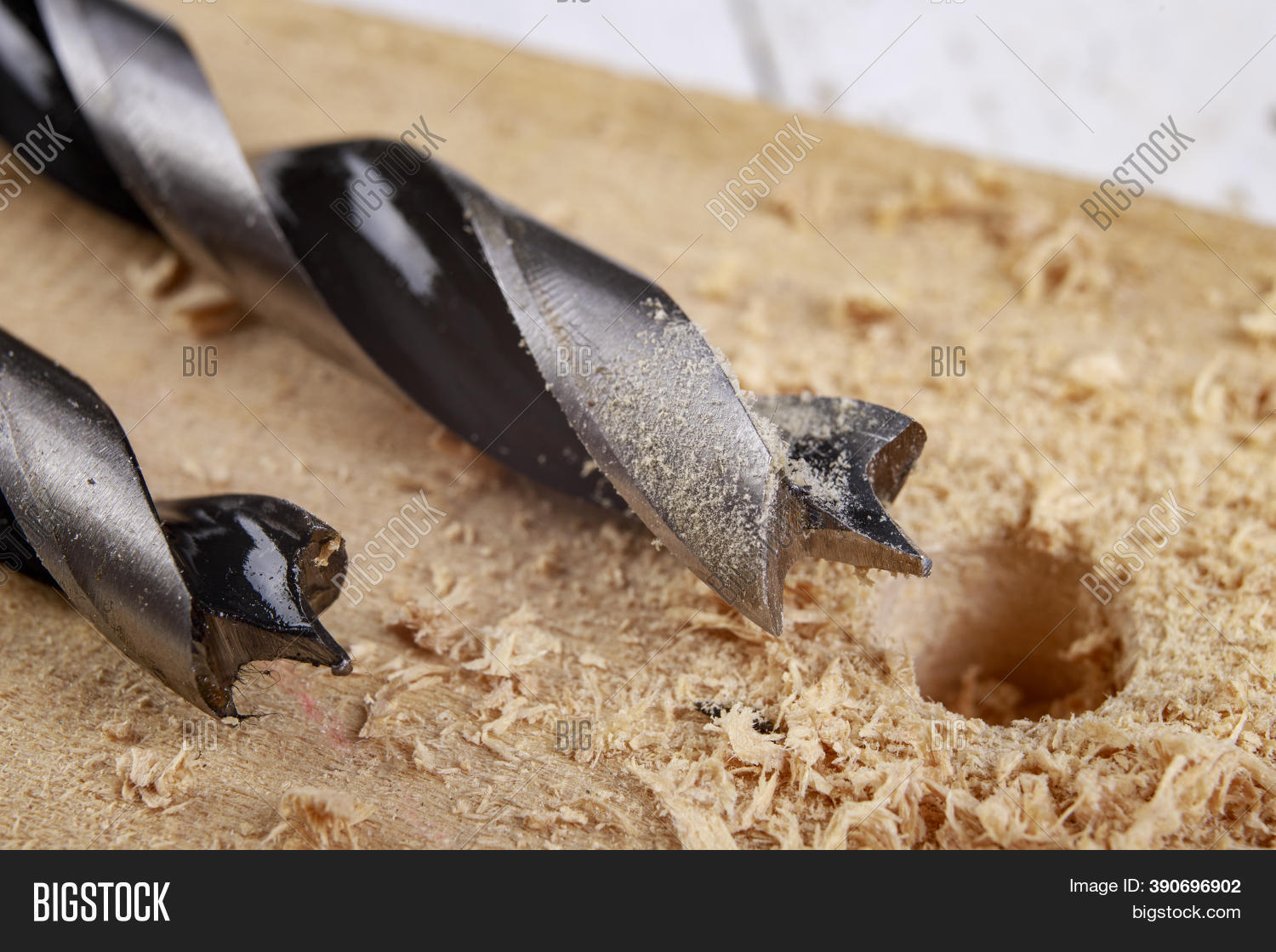 Drilling Wood Steel Image & Photo (Free Trial) Bigstock