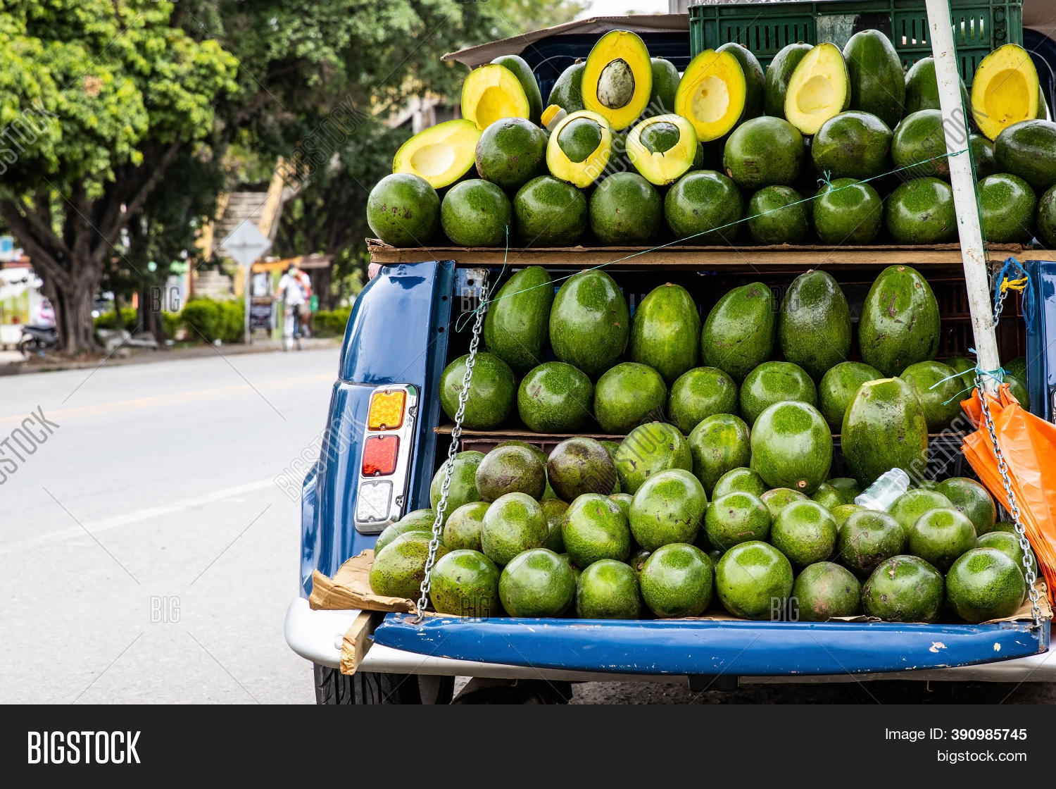 Street Sell Avocado Image & Photo (Free Trial) Bigstock