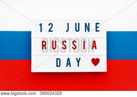 12 June Russia Day Image Photo Free Trial Bigstock