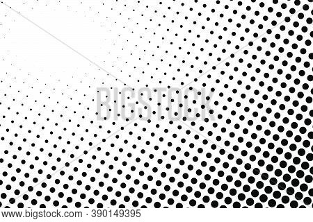 Circle Halftone, Screentone Vector Illustrations. Dots, Dotted, Speckles Vector Illustration