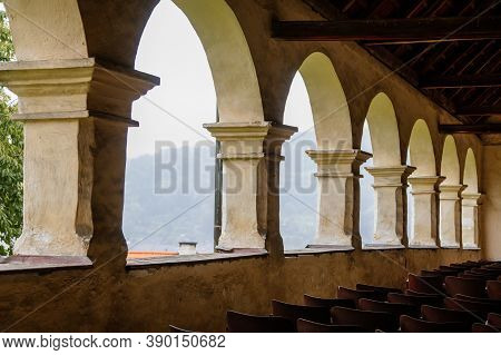 Vimperk (winterberg) Castle, Renaissance Chateau In The National Park And Protected Landscape Area O