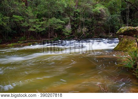 Rapids On The Kangaroo River At Belmore Falls, Nsw, Australia