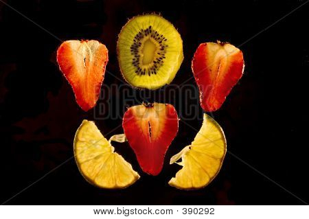 Rebanadas de fruta