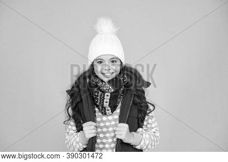 Feeling Good Any Weather. Winter Vibes. Youth Street Fashion. Winter Fun. Childhood Memories. Child 