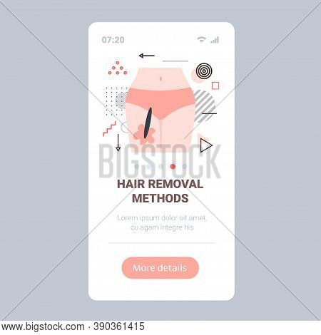 Depilatory Sugar Paste Sugaring Procedure Hair Removal Methods Concept Epilation And Depilation Inst