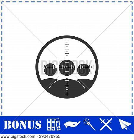 Kill Icon Flat. Simple Vector Symbol And Bonus Icon