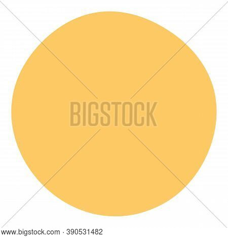 Gum Candy Sweet Ball Icon. Flat Illustration Of Gum Candy Sweet Ball Vector Icon For Web Design