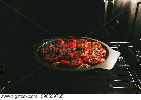 Prickly Pear Fichi Di India Sweet Cheese Pie Stock Photo