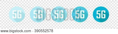 5g Symbol. 5g Logo. 5th Generation Wireless Internet Network . Vector Illustration