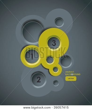 Abstracte achtergrond, web ontwerp bubbels