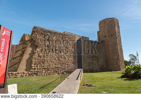Tarragona, Spain : 2020 September 27: Sunny Day In Tarragona Circ Romano In Spain - A Unesco World H