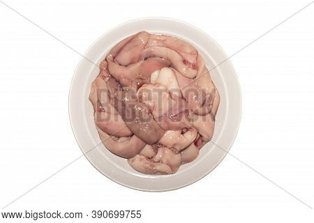 Milt.testes Of Salmon Breeds Of Fish.background Of Testes Of The Fish.