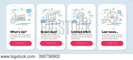 Set Of Science Icons, Such As Infographic Graph, Architect Plan, Graph Chart Symbols. Mobile Screen 