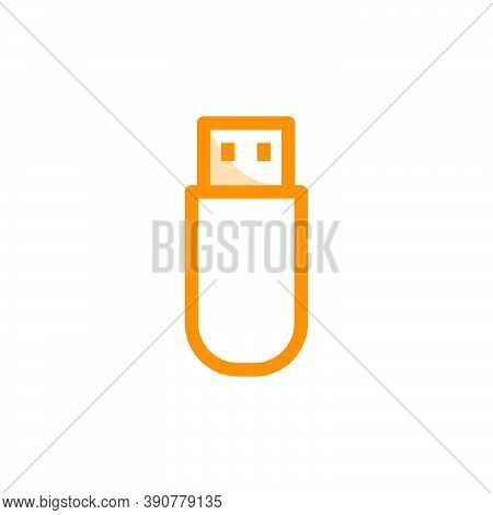 Flash Disk Icon Design Template