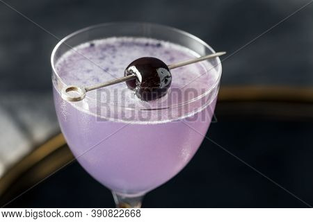 Boozy Refreshing Aviation Cocktail