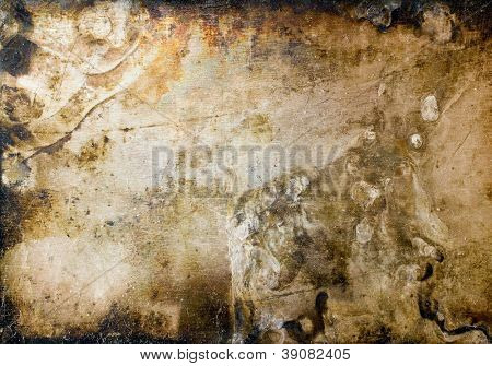 Grunge Metallplatte Textur Hintergrund.