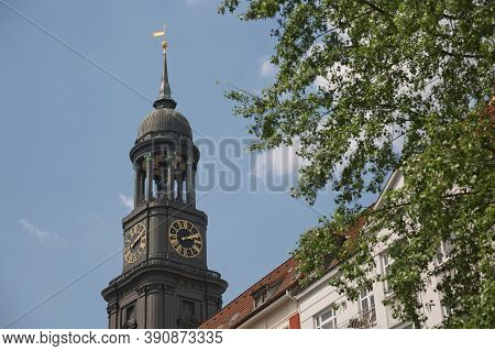 St. Michael's Church In Hamburg, Germany, (german: Hauptkirche Sankt Michaelis, Colloquially Called