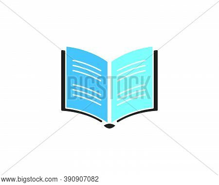 Book Logo Template Vector Illustration