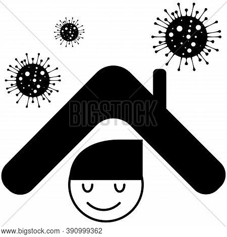 Corona Virus Poster Design.save Planet From Corona Virus.stay Safe, Stay Home.prevention From Virus.