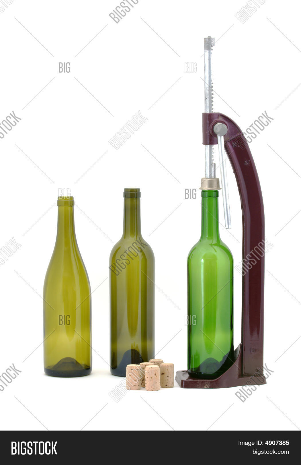 Wine Bottle Corker Image & Photo (Free Trial) Bigstock