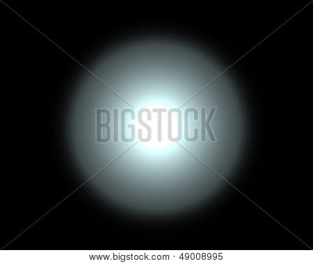 Abstract Fractal On The Black Background