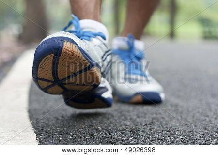 walking cross country and trail