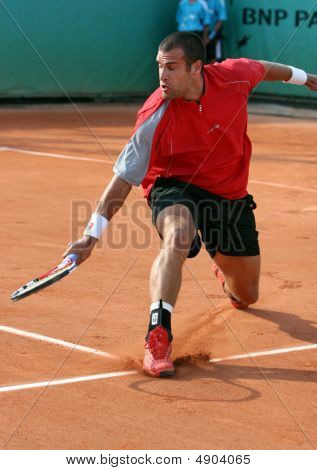 Benedikt Dorscha (ger) na Roland Garros