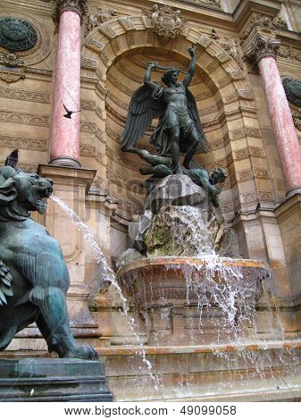 Saint-michel Fountain, Paris