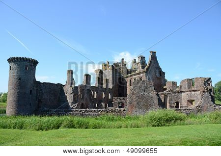 Ruins of Caerlaverock Castle