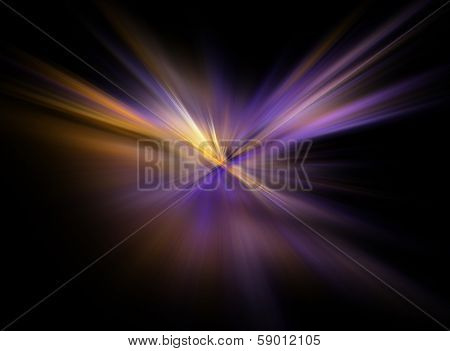 Abstract fractal illustration