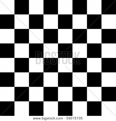 Seamless black and white vivid pattern background