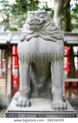 Japan Statue Of The Dog
