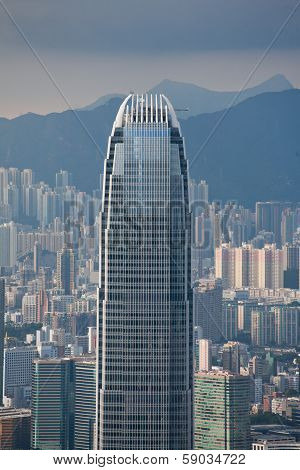 Close Up Hong Kong Building