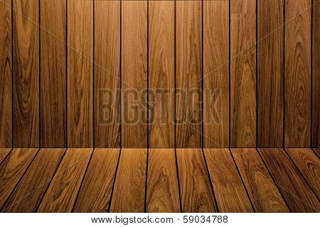 Wall And Floor Siding Wood Background