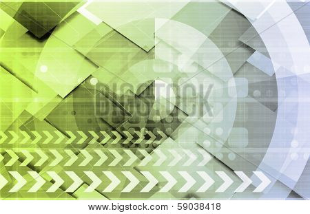 Management Consulting as a Abstract Concept Art