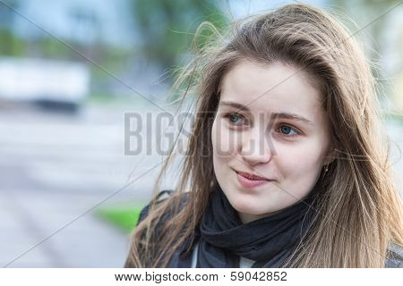 Portrait Of Young Woman