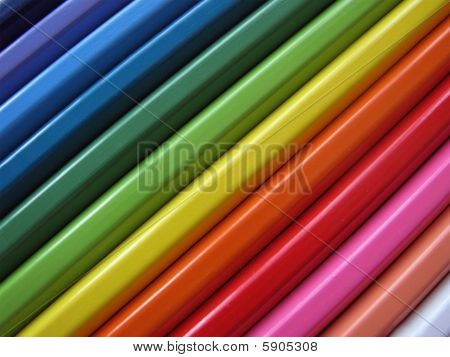Fondo de lápices de colores