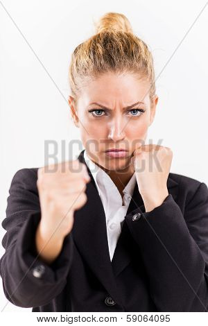 Frustrated Businesswoman