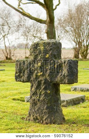 German Cemetery Friedhof In Flanders World War One Belgium