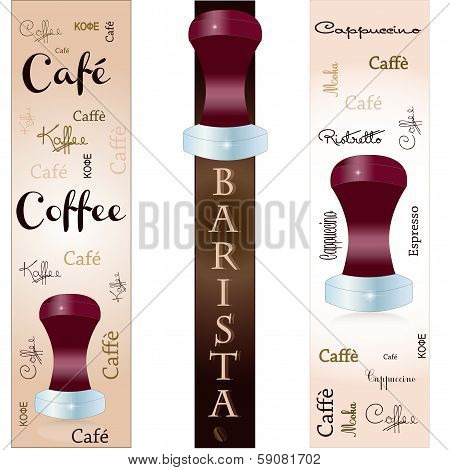 Banner accessory barista