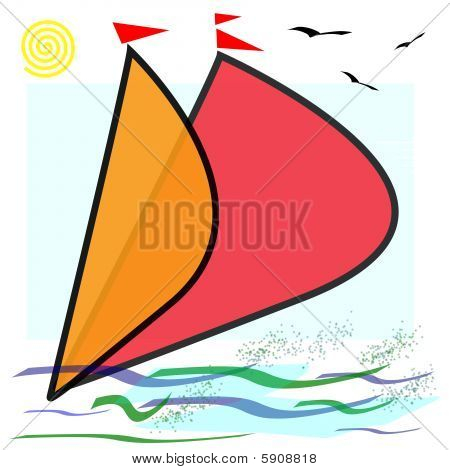 Icône de voile