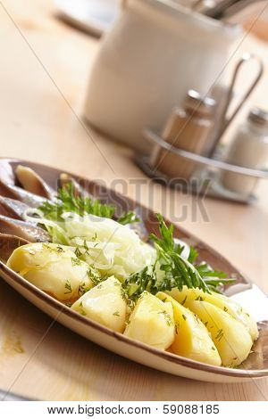 Matjes with Potatoes