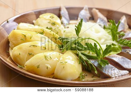 Matjes with Potatoes