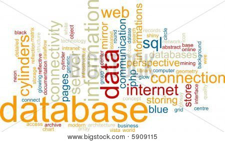 Tietokannan avainsanapilvi