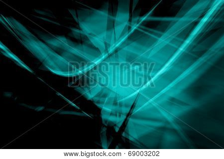 Blue Futuristic Background