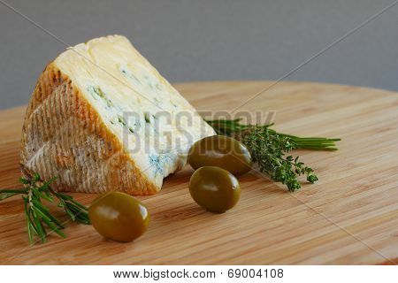 Cheese And Olives Composition